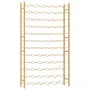 Gold metal wine rack for 72 bottles by , Wine racks - Ref: Foro24-340913, Price: 123,18 €, Discount: %