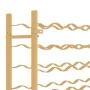 Gold metal wine rack for 72 bottles by , Wine racks - Ref: Foro24-340913, Price: 123,18 €, Discount: %