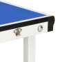 Mesa de ping pong con red azul 152x76x66 cm