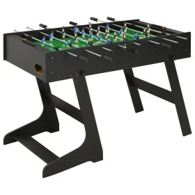 Schwarzer klappbarer Kickertisch 121x61x80 cm von vidaXL, Tischfußballtische - Ref: Foro24-91938, Preis: 164,33 €, Rabatt: %