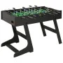 Futbolín plegable negro 121x61x80 cm de vidaXL, Mesas de futbolín - Ref: Foro24-91938, Precio: 164,09 €, Descuento: %