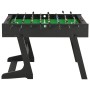 Futbolín plegable negro 121x61x80 cm de vidaXL, Mesas de futbolín - Ref: Foro24-91938, Precio: 189,29 €