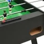 Futbolín plegable negro 121x61x80 cm de vidaXL, Mesas de futbolín - Ref: Foro24-91938, Precio: 164,09 €, Descuento: %