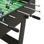 Futbolín plegable negro 121x61x80 cm de vidaXL, Mesas de futbolín - Ref: Foro24-91938, Precio: 164,09 €, Descuento: %