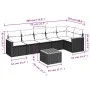 Set sofás de jardín 7 piezas y cojines ratán sintético beige de , Conjuntos de jardín - Ref: Foro24-3225995, Precio: 452,19 €...