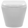 Spülrandloses Wand-WC aus weißer Keramik von vidaXL, Badezimmer - Ref: Foro24-145237, Preis: 158,81 €, Rabatt: %
