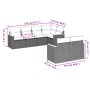 Set sofás de jardín 7 piezas y cojines ratán sintético beige by , Garden sets - Ref: Foro24-3226142, Price: 468,88 €, Discoun...