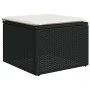 Set de sofás de jardín 8 piezas y cojines ratán sintético negro by , Garden sets - Ref: Foro24-3226196, Price: 443,49 €, Disc...