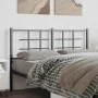 Cabecero de metal negro 135 cm de , Cabeceros y pies de cama - Ref: Foro24-355593, Precio: 36,09 €, Descuento: %