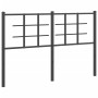 Kopfteil aus schwarzem Metall, 135 cm von , Kopf- und Fußteile - Ref: Foro24-355593, Preis: 36,75 €, Rabatt: %