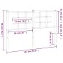 Cabecero de metal negro 135 cm de , Cabeceros y pies de cama - Ref: Foro24-355593, Precio: 36,09 €, Descuento: %