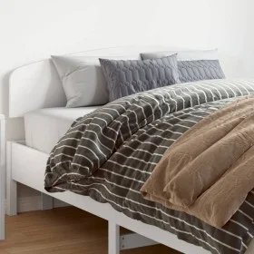 Bettkopfteil aus massivem weißem Kiefernholz, 160 cm von , Kopf- und Fußteile - Ref: Foro24-842495, Preis: 53,42 €, Rabatt: %