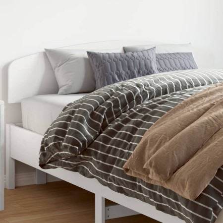Bettkopfteil aus massivem weißem Kiefernholz, 160 cm von , Kopf- und Fußteile - Ref: Foro24-842495, Preis: 55,95 €, Rabatt: %
