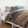 Bettkopfteil aus massivem weißem Kiefernholz, 160 cm von , Kopf- und Fußteile - Ref: Foro24-842495, Preis: 55,95 €, Rabatt: %