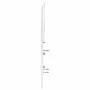 Cabecero de cama madera maciza de pino blanco 160 cm de , Cabeceros y pies de cama - Ref: Foro24-842495, Precio: 53,74 €, Des...
