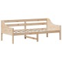 Sofá cama de madera maciza de pino 100x200 cm de , Camas y somieres - Ref: Foro24-842834, Precio: 132,14 €, Descuento: %