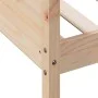 Sofá cama de madera maciza de pino 100x200 cm de , Camas y somieres - Ref: Foro24-842834, Precio: 130,53 €, Descuento: %