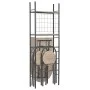 Folding dining set with shelf 3 pieces MDF and steel by vidaXL, Furniture sets for kitchens and dining rooms - Ref: Foro24-28...