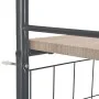 Folding dining set with shelf 3 pieces MDF and steel by vidaXL, Furniture sets for kitchens and dining rooms - Ref: Foro24-28...