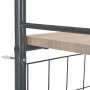 Klappbares Esszimmerset mit Regal, 3-teilig, MDF und Stahl von vidaXL, Möbelsets für Küchen und Esszimmer - Ref: Foro24-28440...