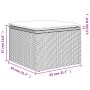 10-teilige Gartensofagarnitur mit grauen synthetischen Rattankissen von , Gartensets - Ref: Foro24-3226389, Preis: 518,58 €, ...
