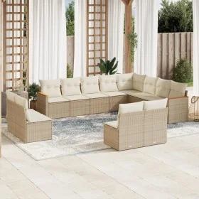 12-piece garden sofa set and brown synthetic rattan cushions by , Garden sets - Ref: Foro24-3226471, Price: 773,76 €, Discoun...