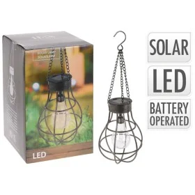 ProGarden Solar lamp shaped like a metal bulb with 10 LEDs by ProGarden, Outdoor lighting - Ref: Foro24-436189, Price: 31,51 ...