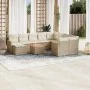11-piece garden sofa set with beige synthetic rattan cushions by , Garden sets - Ref: Foro24-3226562, Price: 703,65 €, Discou...