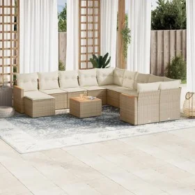 12-piece garden sofa set and brown synthetic rattan cushions by , Garden sets - Ref: Foro24-3226576, Price: 751,92 €, Discoun...