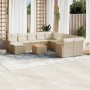 12-piece garden sofa set and brown synthetic rattan cushions by , Garden sets - Ref: Foro24-3226576, Price: 712,93 €, Discoun...