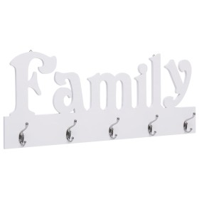 FAMILY wall coat rack 74x29.5 cm by vidaXL, Hat and coat racks - Ref: Foro24-284245, Price: 45,86 €, Discount: %
