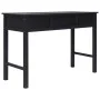 Black wooden console table 110x45x76 cm by vidaXL, Side tables - Ref: Foro24-284161, Price: 105,32 €, Discount: %