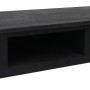 Mesa consola de madera negra 110x45x76 cm de vidaXL, Mesas auxiliares - Ref: Foro24-284161, Precio: 106,08 €, Descuento: %