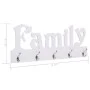 FAMILY wall coat rack 74x29.5 cm by vidaXL, Hat and coat racks - Ref: Foro24-284245, Price: 45,58 €, Discount: %