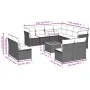 Garden sofa set with beige cushions mix 12 pieces PE rattan by , Garden sets - Ref: Foro24-3256038, Price: 750,15 €, Discount: %