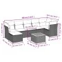 Garden sofa set with beige cushions 8 pcs PE rattan by , Garden sets - Ref: Foro24-3256086, Price: 514,12 €, Discount: %