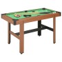 Mesa de billar de 4 pies marrón 122x61x76 cm de vidaXL, Mesas de billar - Ref: Foro24-91948, Precio: 133,57 €