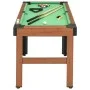 4 foot billiard table brown 122x61x76 cm by vidaXL, Pool table - Ref: Foro24-91948, Price: 139,39 €, Discount: %
