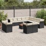 14-piece garden sofa set with black synthetic rattan cushions by , Garden sets - Ref: Foro24-3256287, Price: 898,03 €, Discou...