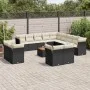 14-piece garden sofa set with black synthetic rattan cushions by , Garden sets - Ref: Foro24-3256287, Price: 885,50 €, Discou...