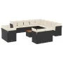 14-piece garden sofa set with black synthetic rattan cushions by , Garden sets - Ref: Foro24-3256287, Price: 885,50 €, Discou...