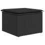 11-teilige Gartensofagarnitur und schwarze synthetische Rattankissen von , Gartensets - Ref: Foro24-3256300, Preis: 693,05 €,...