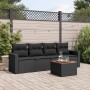 5-teiliges Gartenmöbel-Set und schwarze synthetische Rattankissen von , Gartensets - Ref: Foro24-3256328, Preis: 332,59 €, Ra...