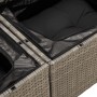 Garden sofa set with cushions 5 pieces gray synthetic rattan by , Garden sets - Ref: Foro24-3256438, Price: 344,12 €, Discoun...