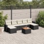 8-piece garden sofa set and black synthetic rattan cushions by , Garden sets - Ref: Foro24-3256581, Price: 434,66 €, Discount: %