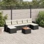 8-piece garden sofa set and black synthetic rattan cushions by , Garden sets - Ref: Foro24-3256581, Price: 429,34 €, Discount: %