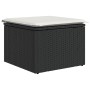 8-piece garden sofa set and black synthetic rattan cushions by , Garden sets - Ref: Foro24-3256581, Price: 434,66 €, Discount: %