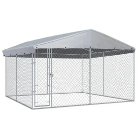Außenhütte mit Dach 382x382x225 cm von vidaXL, Hundehütten und Zäune - Ref: Foro24-145029, Preis: 474,60 €, Rabatt: %