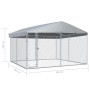 Außenhütte mit Dach 382x382x225 cm von vidaXL, Hundehütten und Zäune - Ref: Foro24-145029, Preis: 484,11 €, Rabatt: %