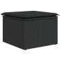 Set de sofás de jardín 10 pzas cojines ratán sintético negro de , Conjuntos de jardín - Ref: Foro24-3256664, Precio: 646,21 €...